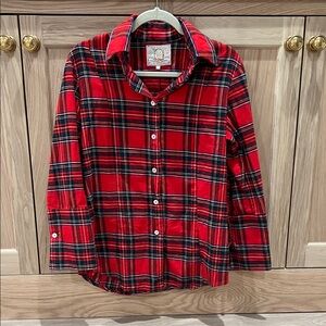Holiday flannel shirt